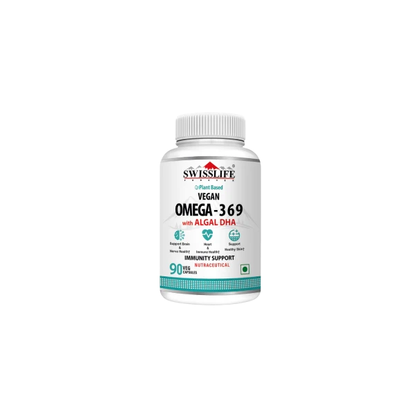 Swisslife Vegan Omega 3 , 90 Veg Cap