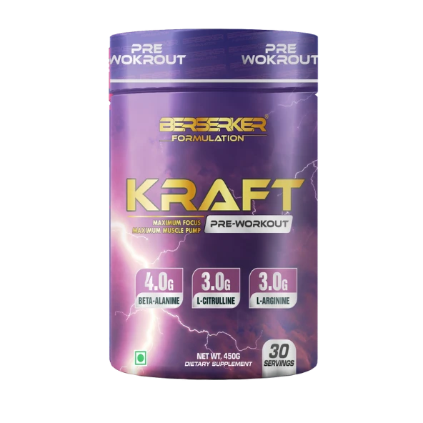 Kraft Pre – The Ultimate Pre-Workout Powerhouse