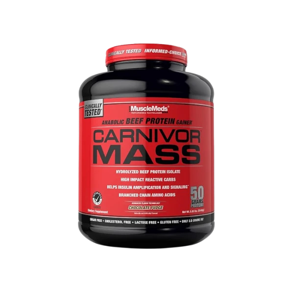 MuscleMeds Carnivor Mass Gainer Beef Protein Isolate 